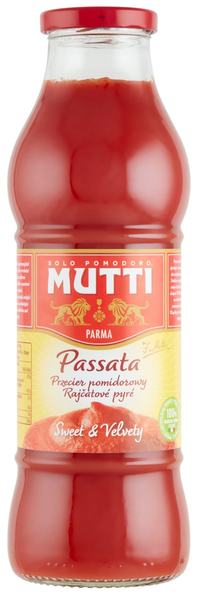 Mutti passzírozott paradicsom üveges 700 g