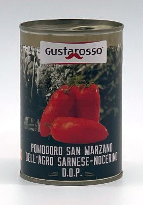 Gustarosso San Marzano DOP hámozott paradicsom, 400 g