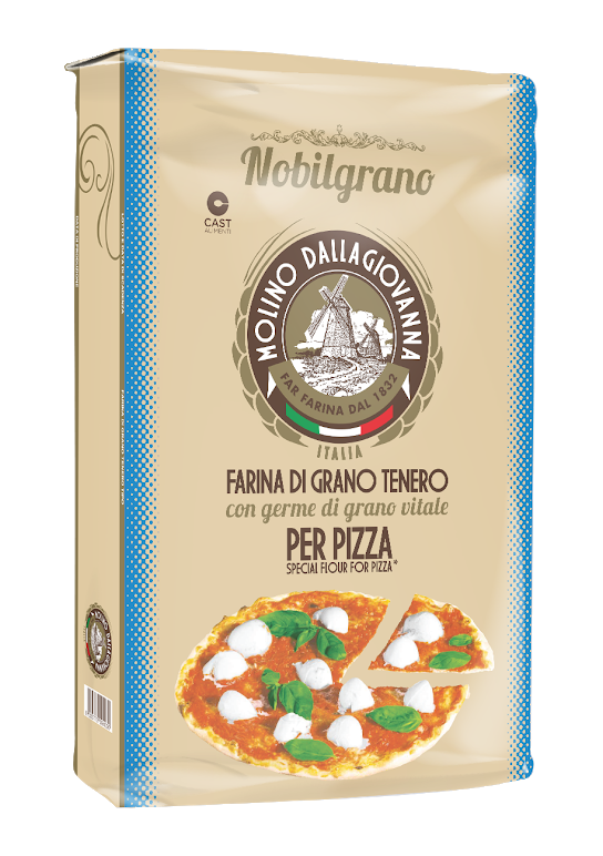 Molino Dallagiovanna Nobilgrano N Blu búzacsírás pizzaliszt zsák