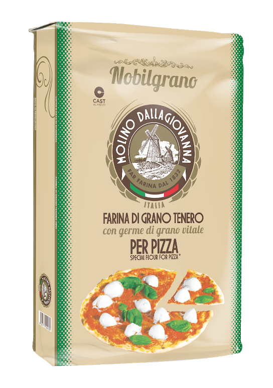 Molino Dallagiovanna Nobilgrano R Verde búzacsírás pizzaliszt zsák