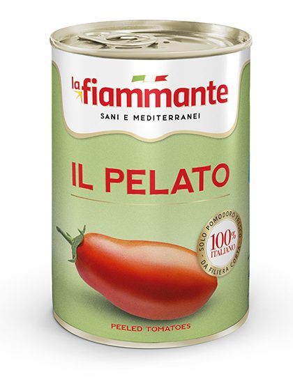 La Fiammante Il Pelato hámozott paradicsom, 400 g