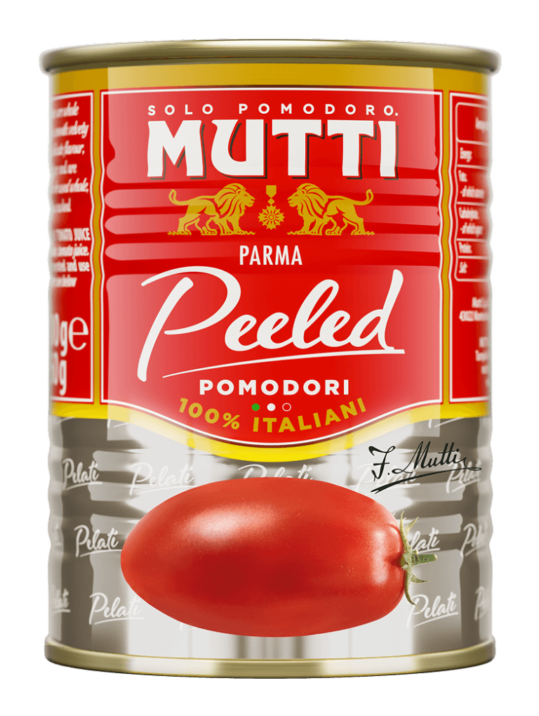 Mutti Pelati hámozott paradicsom, 400 g