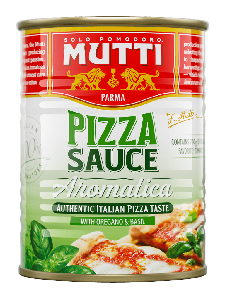 Mutti Pizza Sauce Aromatica fűszerezett pizzaszósz, 400 g