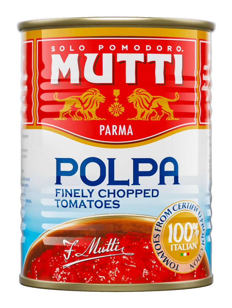 Mutti Polpa finomra aprított paradicsom, 400 g