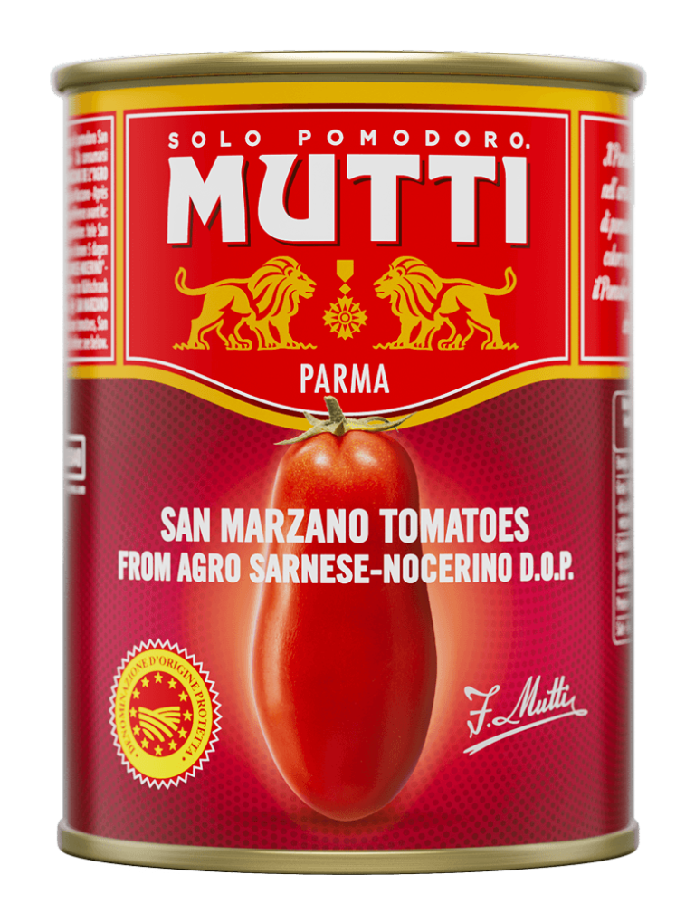Mutti San Marzano DOP hámozott paradicsom